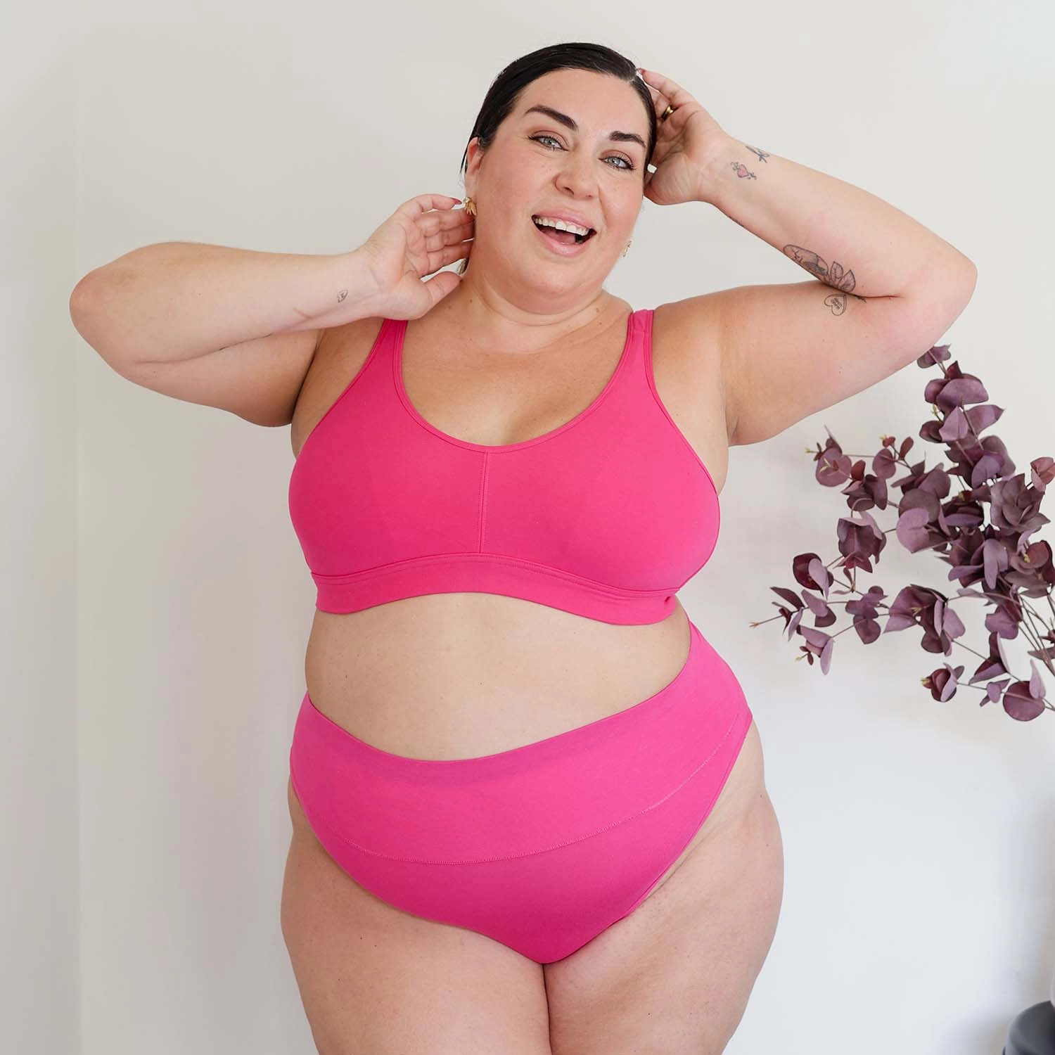 Organic Cotton Bra - Barbara