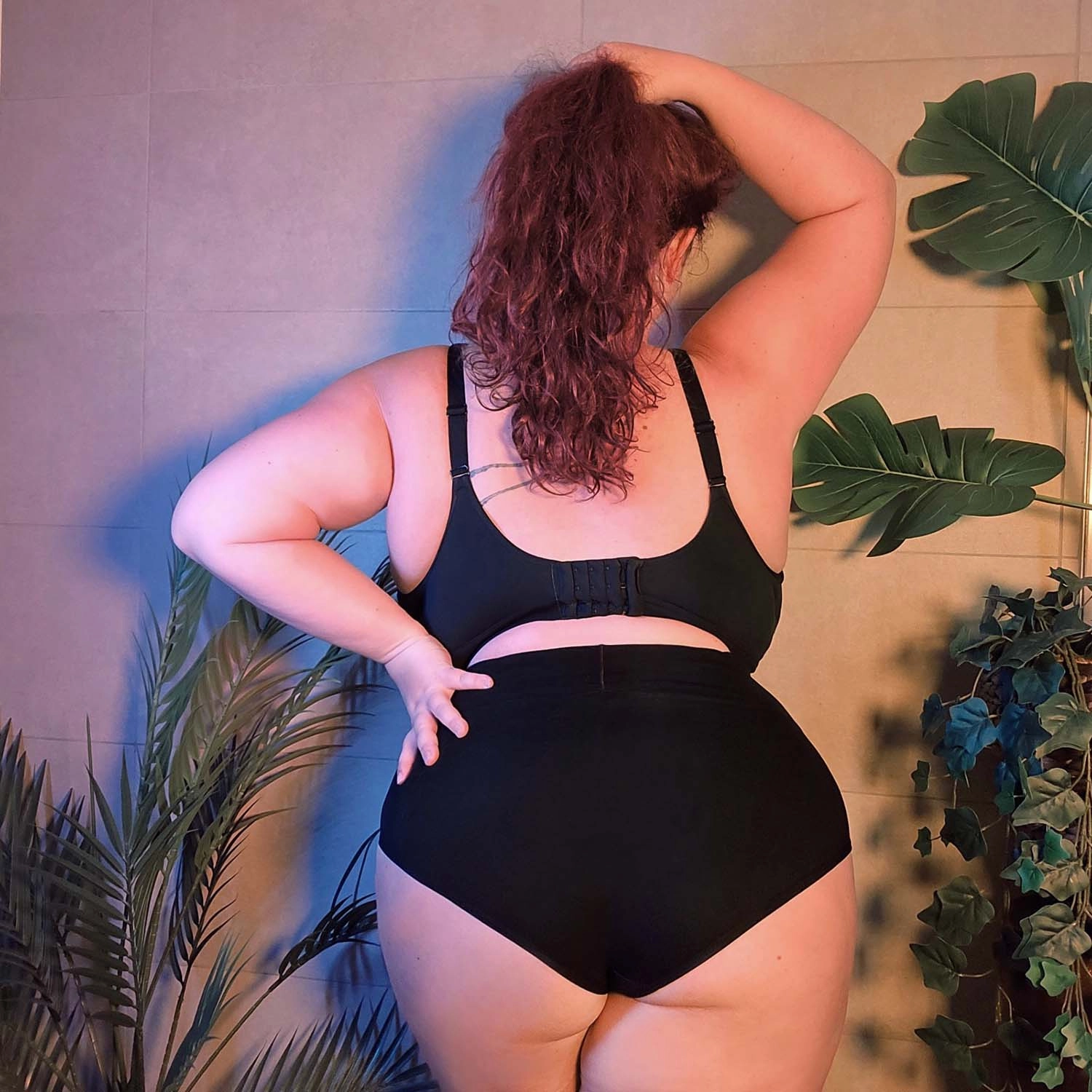 Organic Cotton Bra - Black