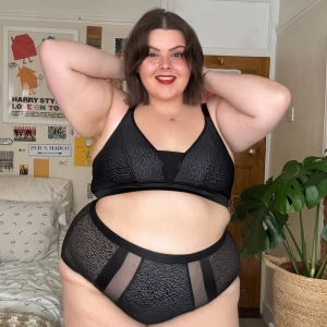 Organic Cotton Full Brief Panties - Leopard