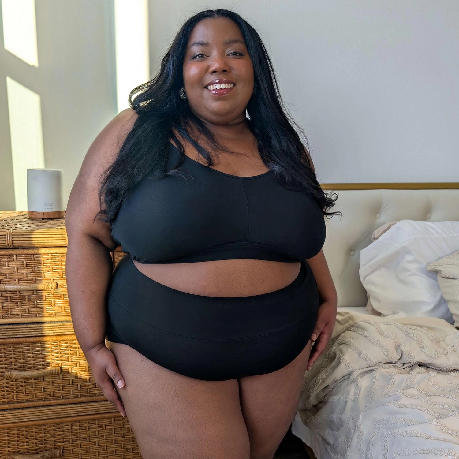 Organic Cotton Lacey Full Brief Panties
