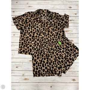 Pajamas 2pc By Shein In Animal Print, Size: 4x