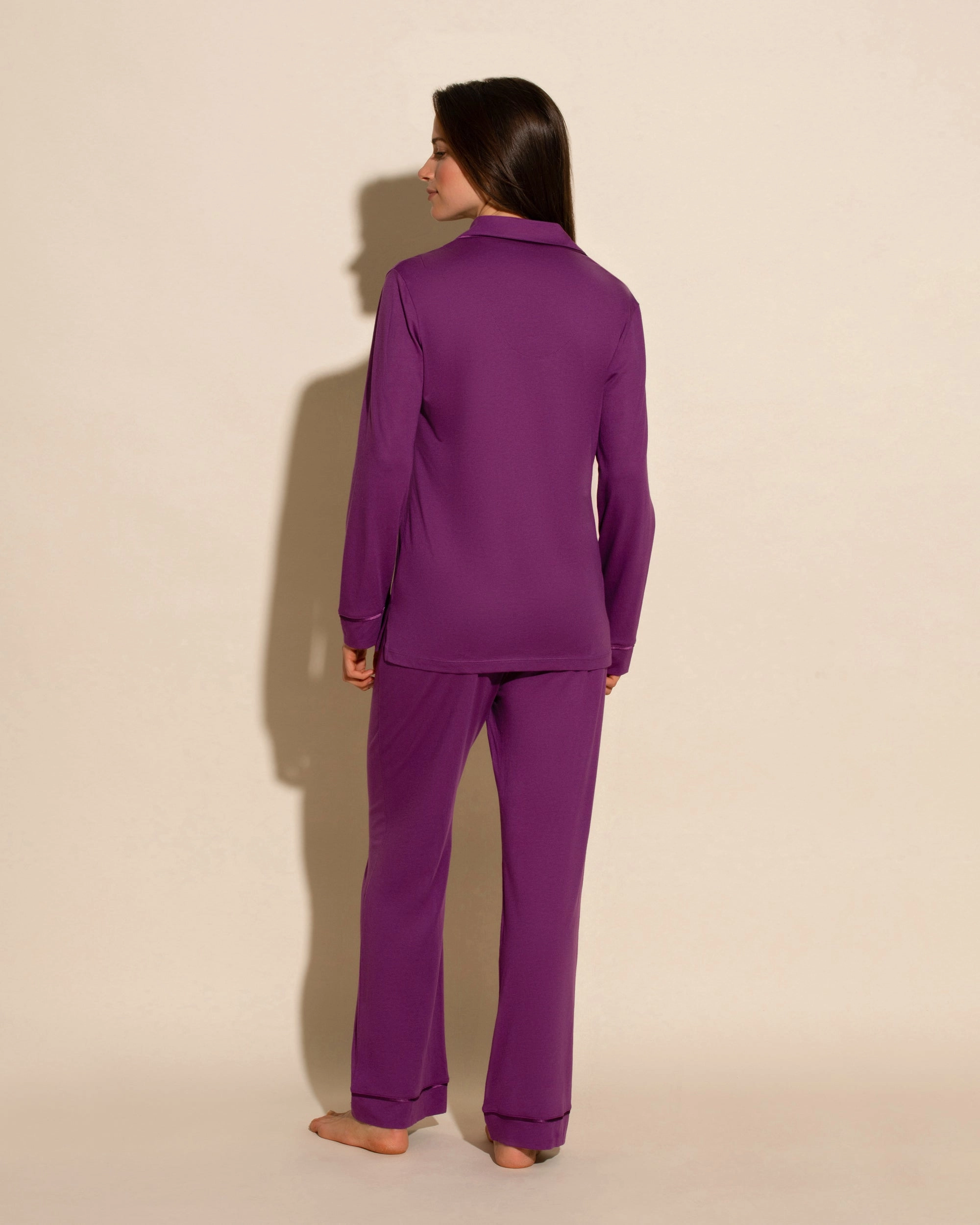 Pigiama Con Top A Maniche Lunghe E Pantaloni