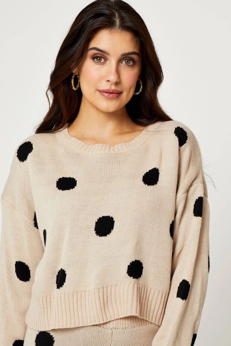 Polka Dot Jumper Long Sleeve