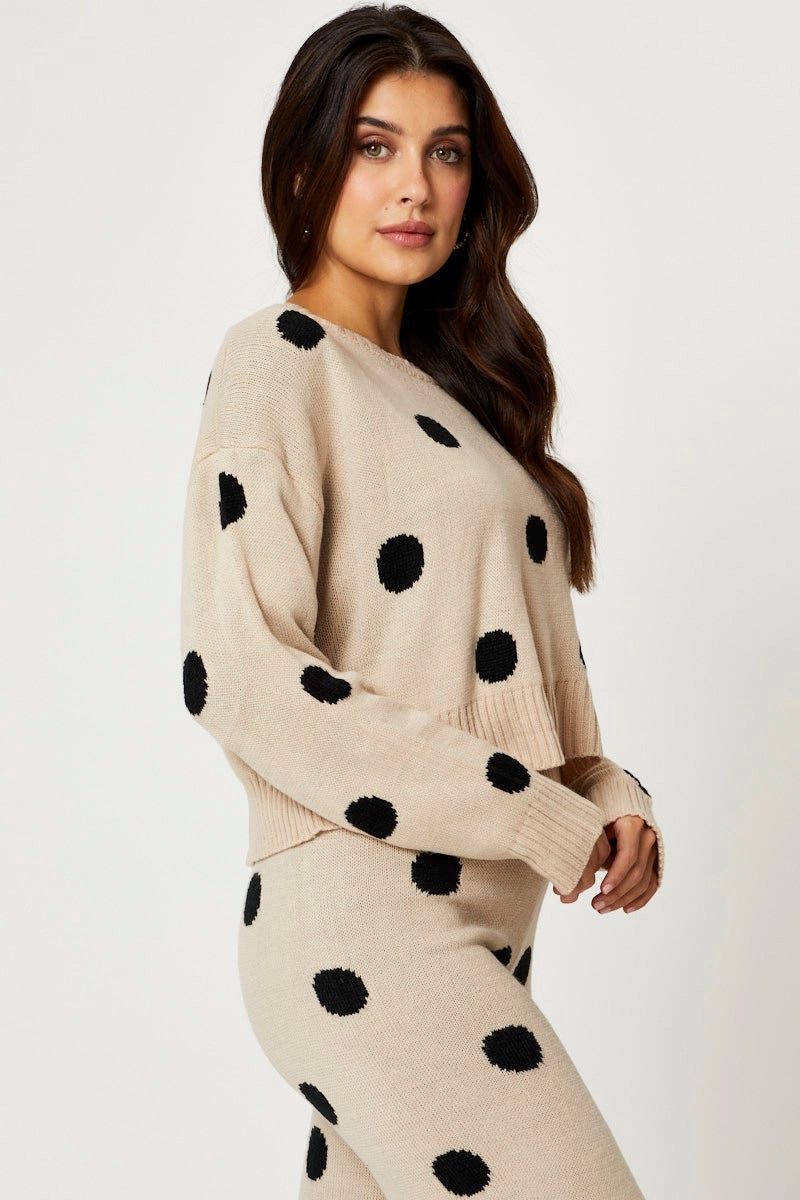 Polka Dot Jumper Long Sleeve