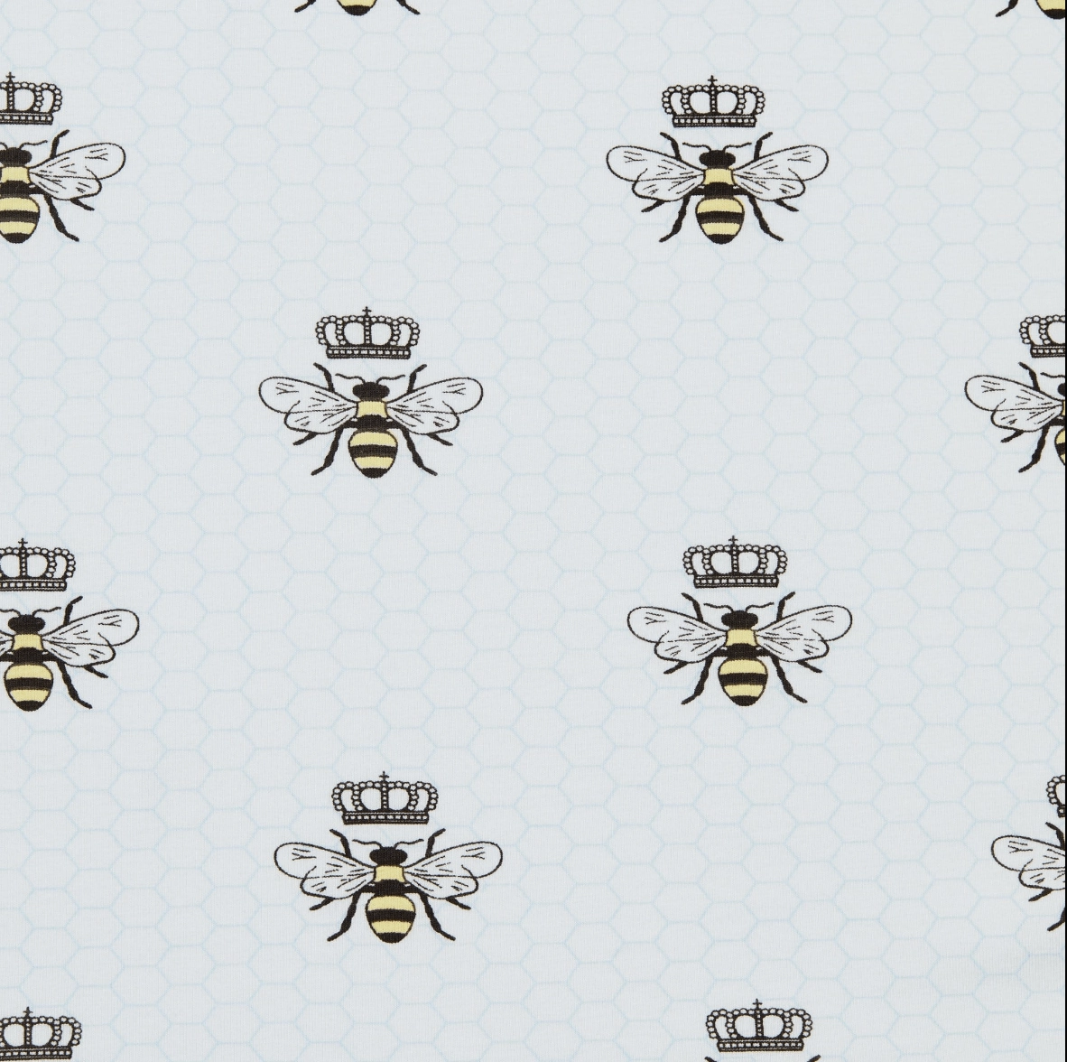 Queen Bee Blue Pima Knit Night Shirt