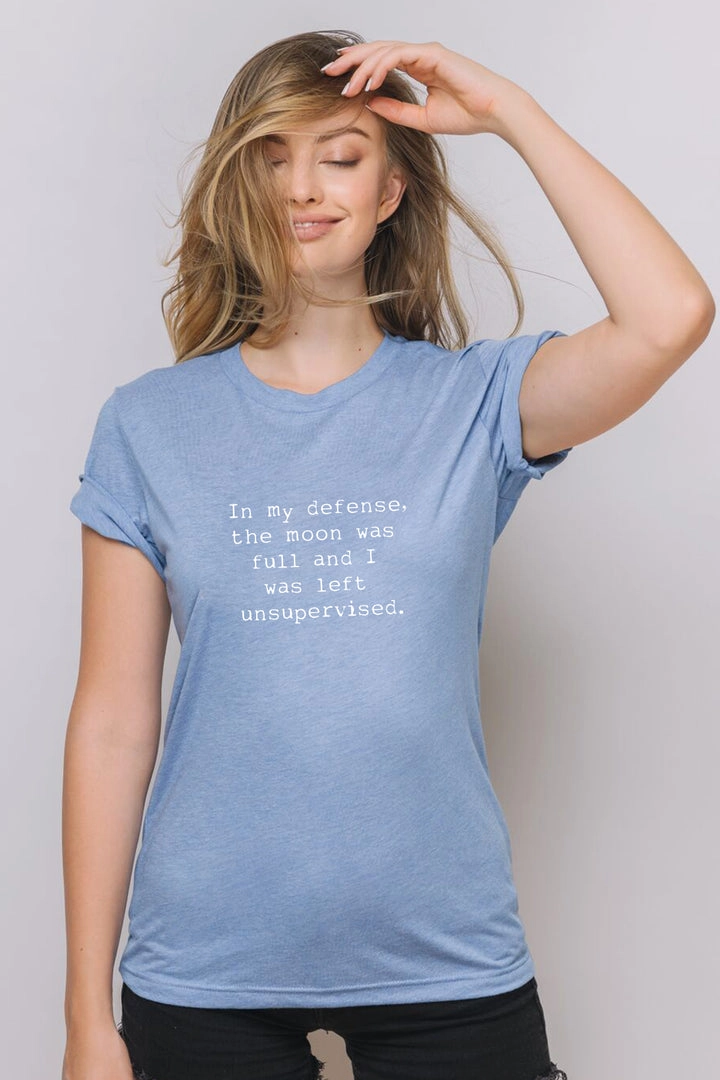 "Full Moon" Short Sleeve Tee