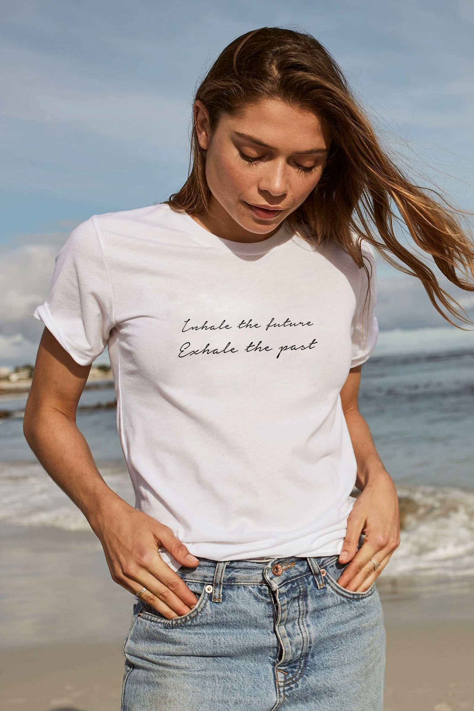 "Inhale, Exhale" Short Sleeve Tee