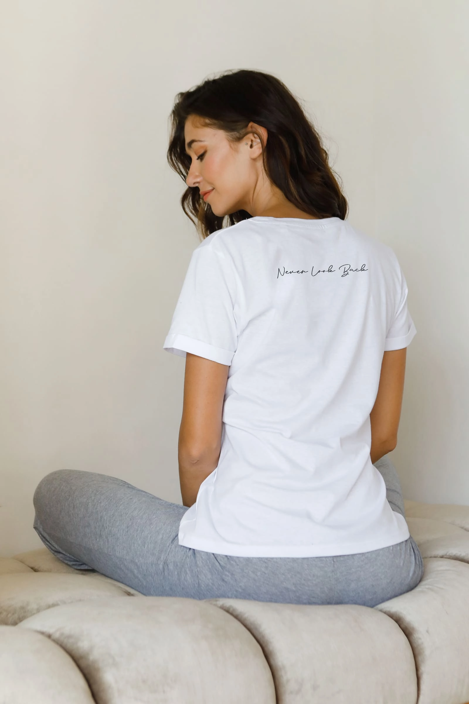 "Never Look Back" Short Sleeve Tee