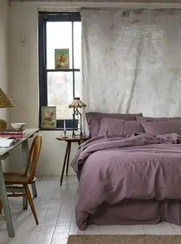 Raspberry Linen & Cotton Pillowcases (Pair)
