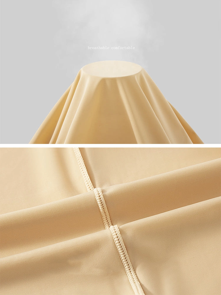 Sexy Seamless Long Ice Silk Slip Night Dresses 