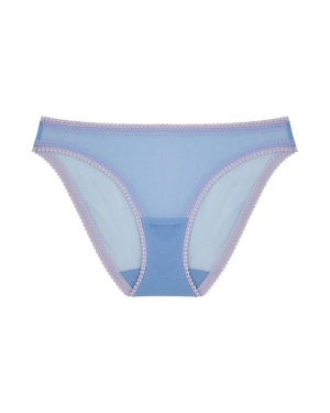 Solid Mesh Hip Bikini