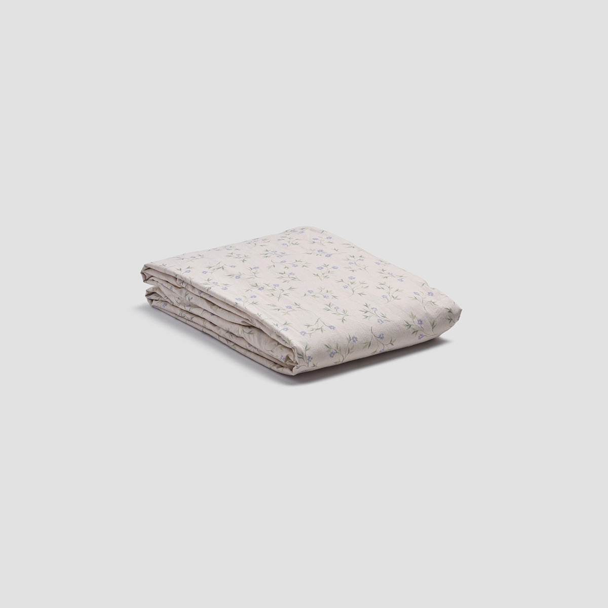 Spring Sprig Cotton Fitted Sheet