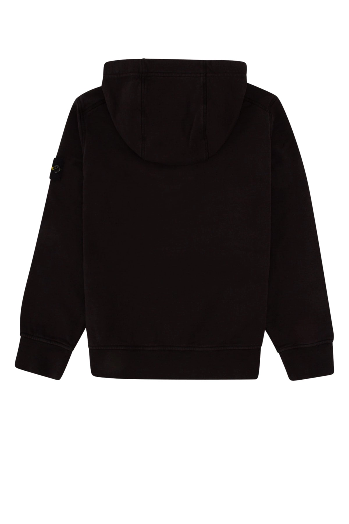 Stone Island Junior Logo Patch Hoodie