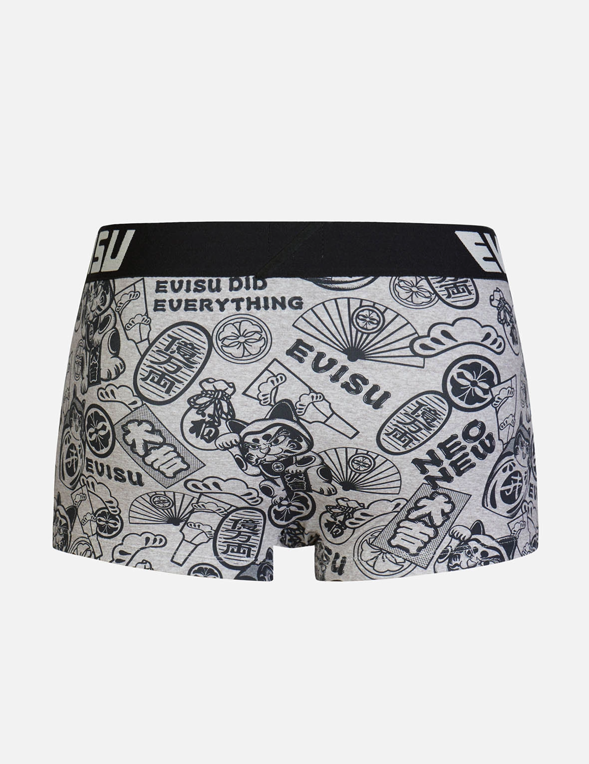 Two-Pack Allover EVISU Squad Print Trunks