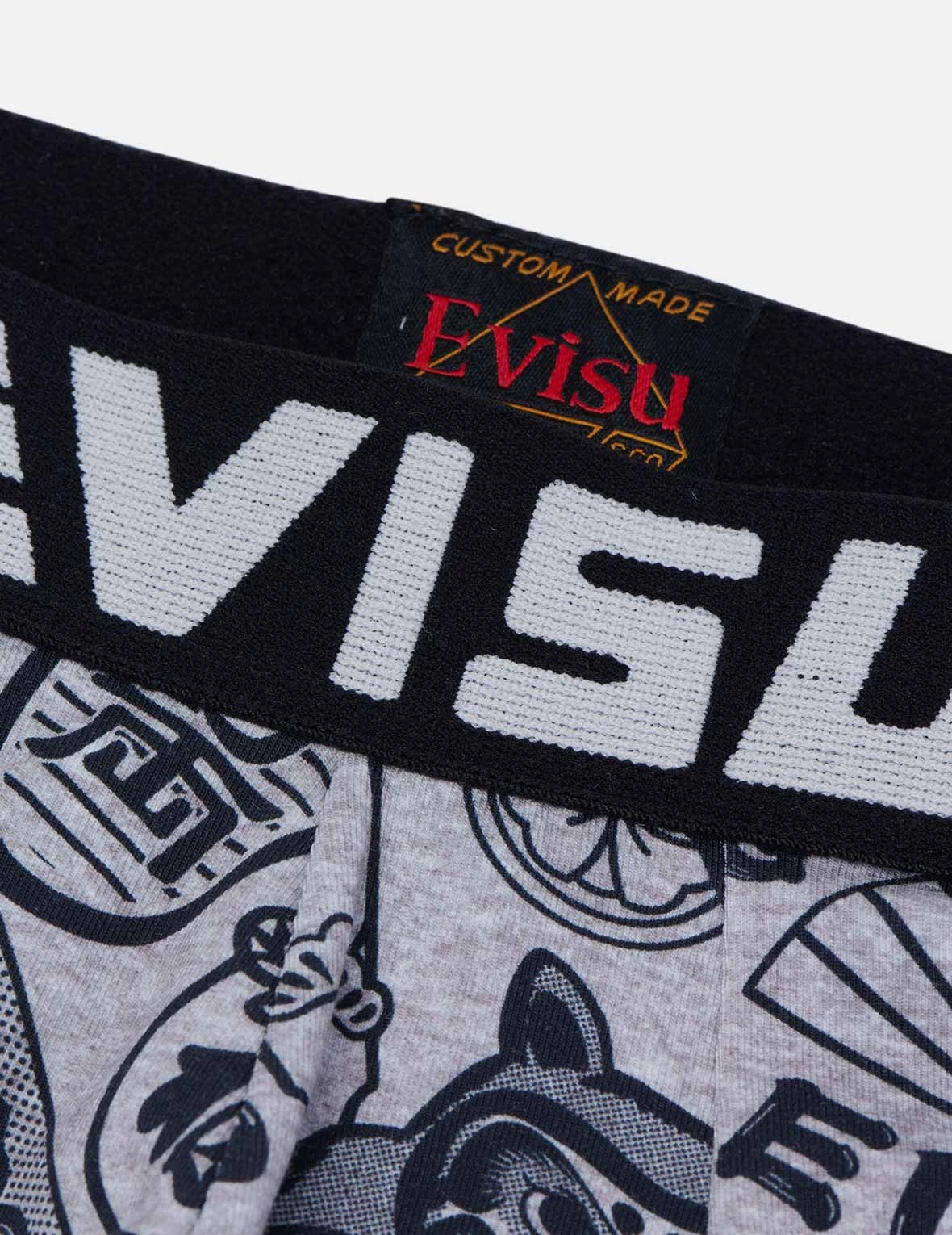 Two-Pack Allover EVISU Squad Print Trunks