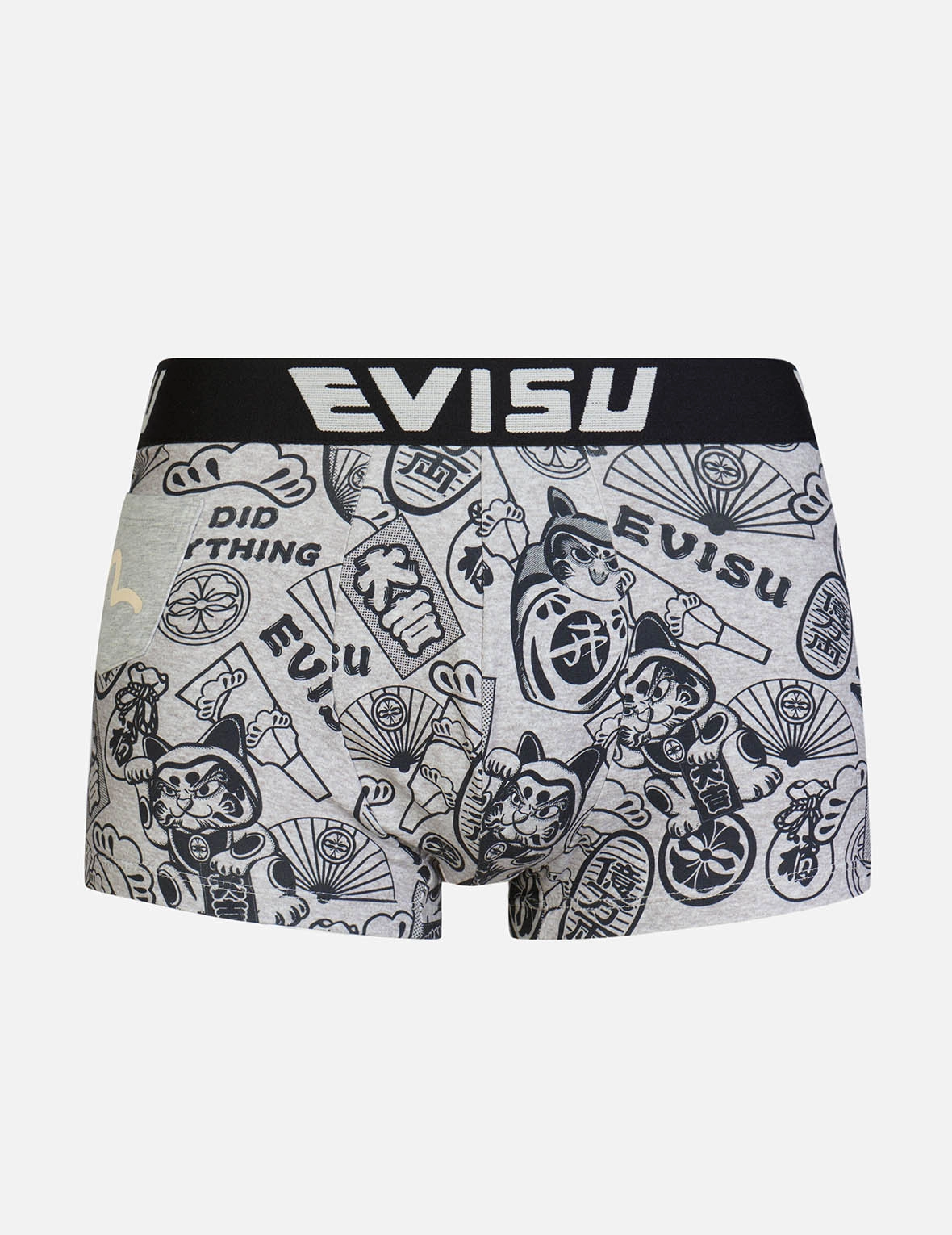 Two-Pack Allover EVISU Squad Print Trunks