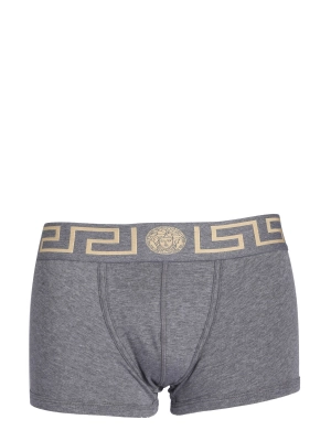 Versace Greca-Print Stretched Boxer Briefs