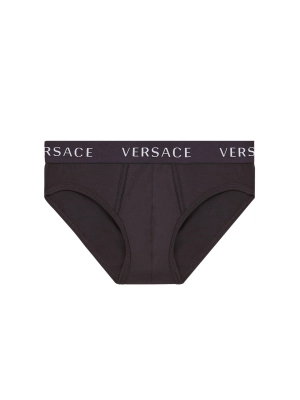 Versace Logo Band Briefs