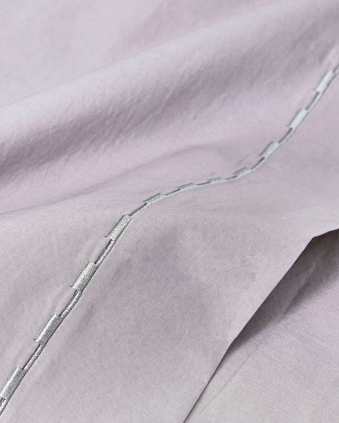 Washed Percale Sheet in Mist