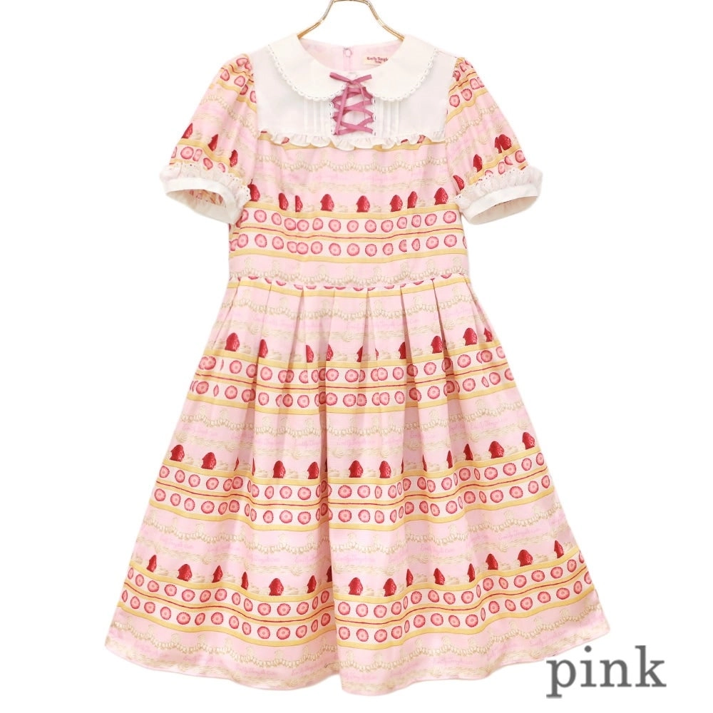 WhipCake Border Onepiece Dress