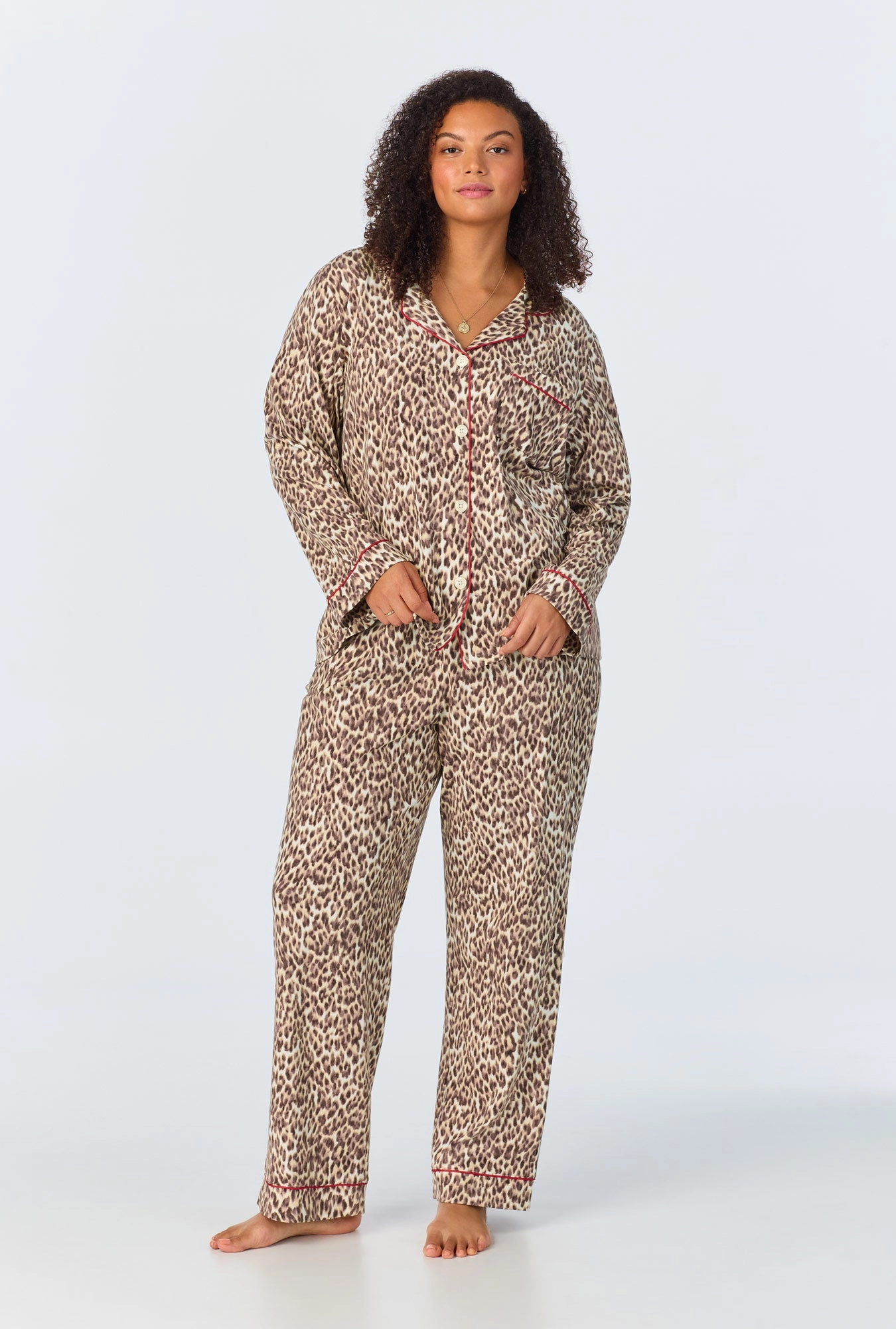 Wild Thing Long Sleeve Classic Stretch Jersey PJ Set