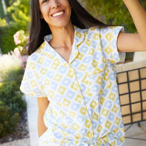 Women Pyjama Ikat - ملابس سباحة