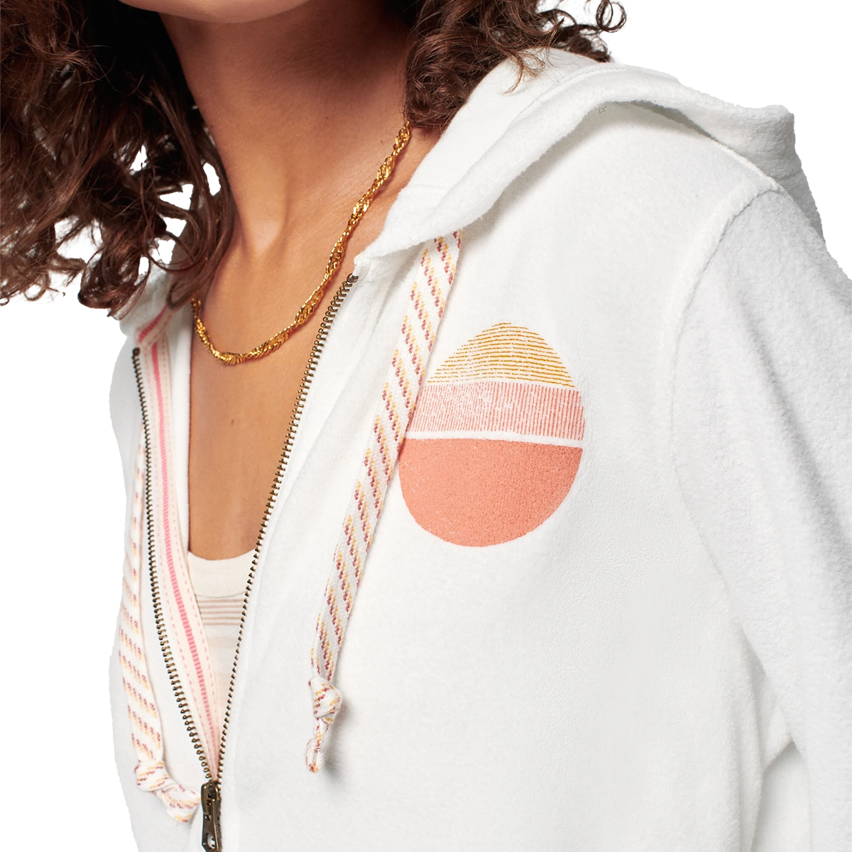Women's Reverse Beach Zip Up Hoodie