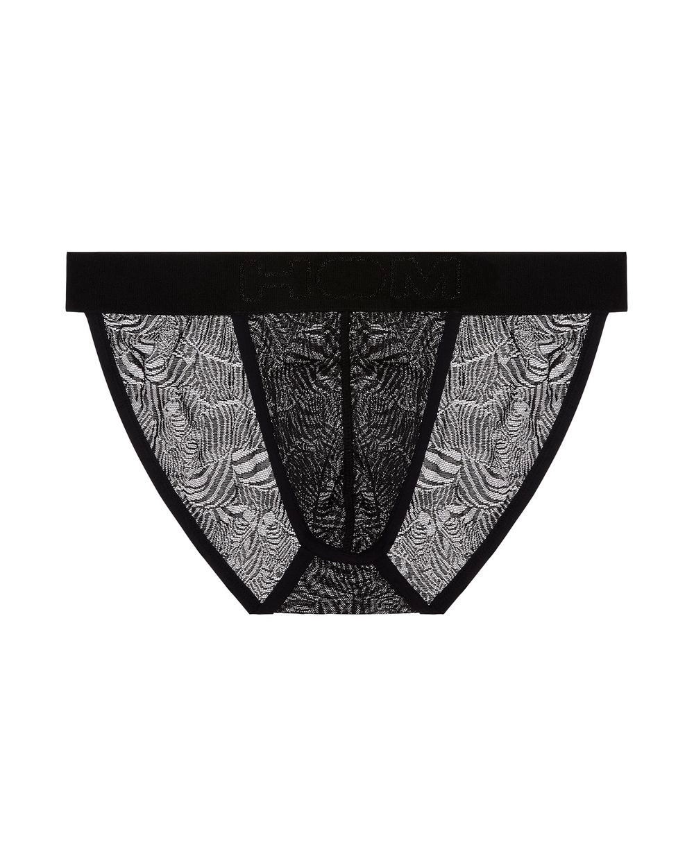 Zebra Lace Tanga Briefs